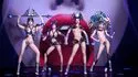 Valentinstagabend im Cabaret Le Paradis Latin in Paris